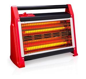 Estufa Calefactor Electrico De Cuarzo 1600W 2N Rojo KC-160AS Kendal