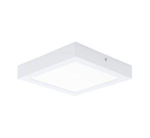 Foco Sobrepuesto Fueva metal Blanco Led incluida 16W Cod.94077