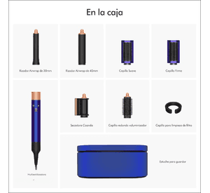 Multiestilizador Secador de Pelo 5 en 1 Airwrap Morado