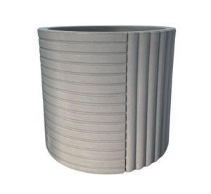Macetero Grande Sáhara 33 Gris