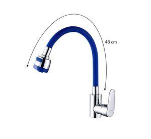 Manguera Flexible Lavaplatos Cocina Azul
