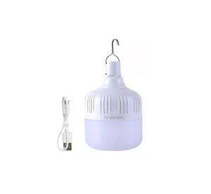 Portátil recargable emergencia USB, 80W LED lámpara foco, blanco