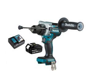 Taladro Atornillador Percutor 125 Nm 18v 6 ah Makita Dhp486