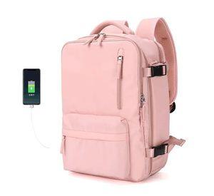 Mochila Viaje Bolso Avión Impermeable Viral Zapatos USB