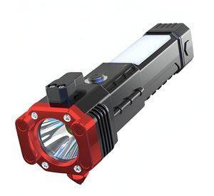 Linterna Led Tactica Recargable Multifuncional Lau