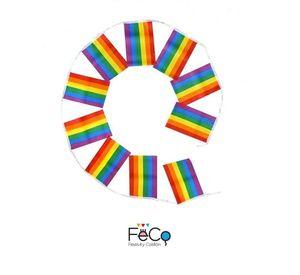 GUIRNALDA BANDERA ARCOIRIS 3 MT X1 UNI