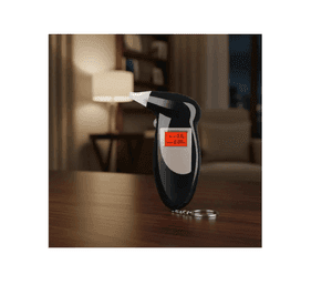 Alcoholimetro Alcotest Digital Portatil Preciso Con Boquillas Lcd