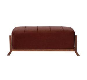 Banqueta Marsella  Tela Velvet Chocolate
