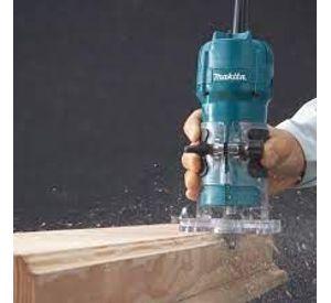 Recortadora 6 mm 530W 3.000 RPM Makita 3709