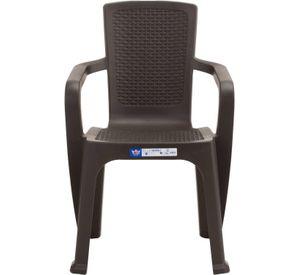 Silla Comedor Terraza Camping Rattan Apoyabrazos