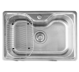 Lavaplatos sobreponer 66x45.5 cm Small Acqua + grifería FDV