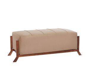 Banqueta Marsella Tela Velvet Beige
