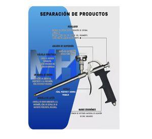 Pistola Aplicadora Sellador Espuma Expansiva Fulltec Metal