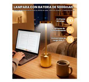 Lampara De Mesa Recargable Inalámbrica Led