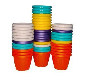 Pack 100 Unidades Hermoso Macetero 6.5 Cm
