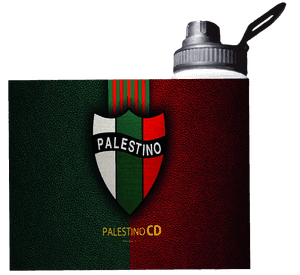 BOTELLA ESTAMPADA DE CD PALESTINO FUTBOL CHILE