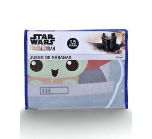 Juego Sábanass infantil Star Wars plaza y media Mashini