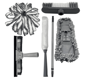Kit de Limpieza 6 Piezas Cepillos de Microfibra Auto y Hogar – Interior y Exterior