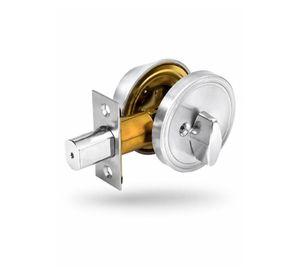Cerradura Chapa Seguridad Cerrojo Simple Acero Inox 35-50mm