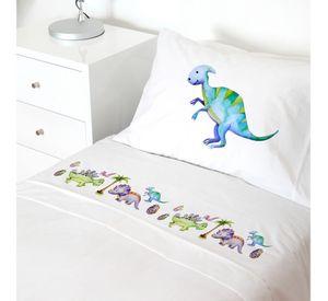 Juego de Sabanas 1 plaza Dinosaurio
