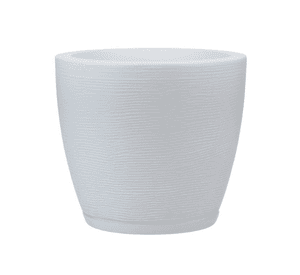 MACETERO FLORIDIS AMSTERDAM BLANCO 28CM DE ALTO