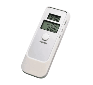 Alcotest Portatil Reloj Lcd Dual Lectura Medidor Alcohol