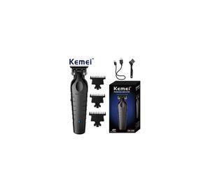 Combo Kemei Profesional de Cortadora KM 2296 y Patillera KM 2299