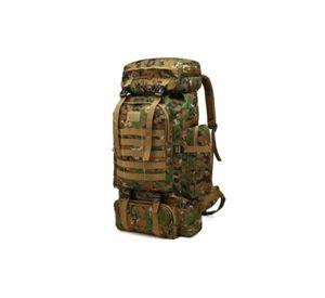 Mochila Táctica Camping Trekking Senderismo 80 L Jungla