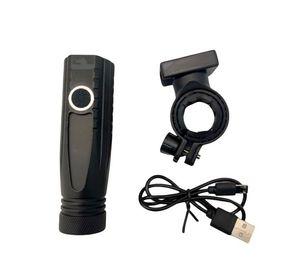 LUZ BICI DELANTERA 1 LED ALUMINIO MOD X-Q71 USB