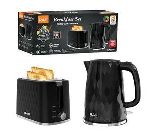 Set desayuno tostodor + Hervidor 1700ml RAF R19000
