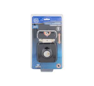 CERRADURA SOBREP ODIS 393 NEGRO C/CAJA METALICA