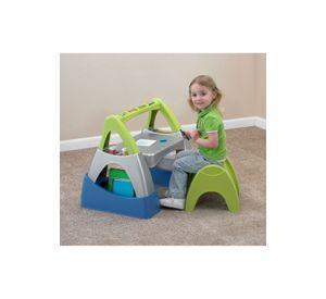 Mesa Escritorio y silla para niños 72x46x55 American Plastic