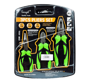 Set Alicates Universales Genérica 3 Piezas (8, 6, 6)