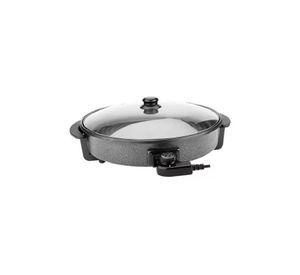 Olla sartén multifuncional eléctrica R5405, pizza, paella, color gris oscuro