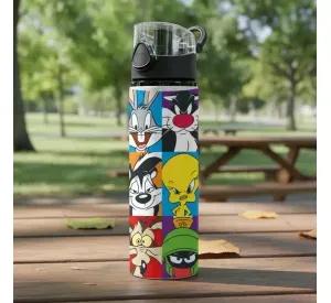 BOTELLA ALUMINIO LOONEY TONES VINTAGE 750 ML
