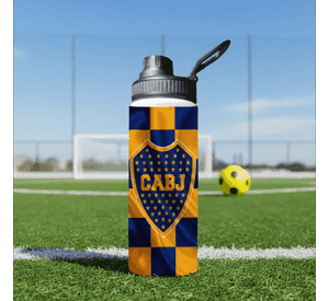 BOTELLA DE ALUMINIO ESTAMPADA DE BOCA JUNIOR 850ML