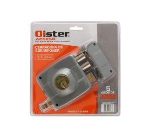 CERRADURA SOBREPONER OISTER 110 GRIS