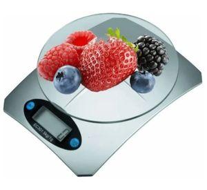 BALANZA COCINA PESA DIGITAL SOPORTE CRISTAL HASTA 5KG AG37