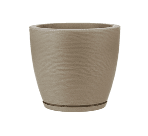MACETERO FLORIDIS AMSTERDAM BEIGE 28CM DE ALTO