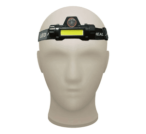 Linterna Foco Cabeza Linterna Minera Cintillo 2en1 Carga Usb Luz Blanco