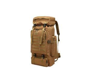 Mochila Táctica Camping Trekking Senderismo 80 L Coyote