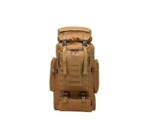 Mochila Táctica Camping Trekking Senderismo 80 L Coyote