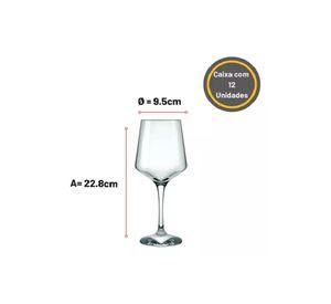 Copa Nadir Brunello de 490 ml, color transparente, pack de 12 unidades