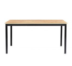 Escritorio Madera De Acacia Y Metal 65x150x80cm