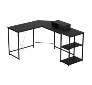 Escritorio Esquinero 150x48x75 en Forma de L Minimalista