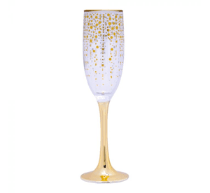 Pack 4 Copas Champagne Espumante Dorada Regalo Boda Fiesta