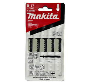 Hoja de Calar B-17 6T x 70 mm Madera Makita A-85690