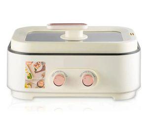 OLLA MULTIFUNCION DOBLE 6L 1000W VERSATIL COCINA LAU