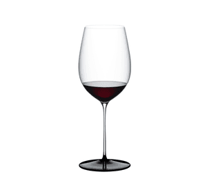 RIEDEL COPA FATTO A MANO BASE NEGRA CABERNET/MERLOT