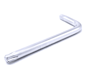 Juego Llaves Allen Torx T10 A T15 Total 9 Pz Industrial Cr-v Color Gris